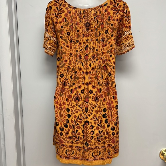 Urban Outfitters Ecoté Amethyst Pintucked Frock Dress - Picture 4 of 8